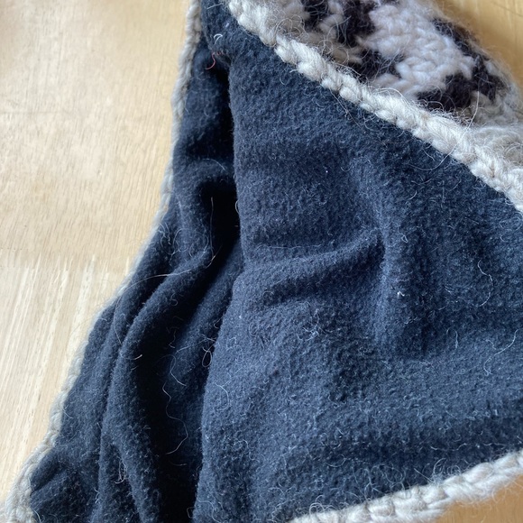 J. CREW Hand Knitted Fair Isle Wool Hat OS - Picture 5 of 5